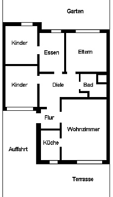 Grundriss Kiebitznest A